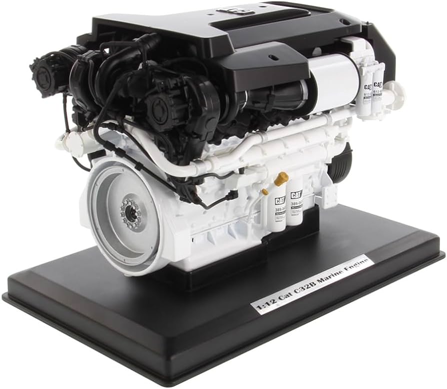 Cat C32B Marine Engine - 1:12